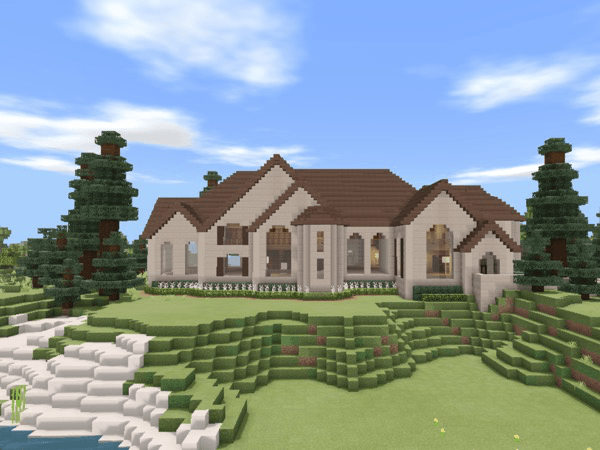 mansions for minecraft pe